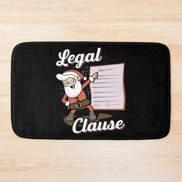 Item preview, Legal Clause Funny Attorney Christmas designed and sold by lsapparel.