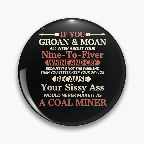 Item preview, Miner Funny Gift designed and sold by Luna1Shop.