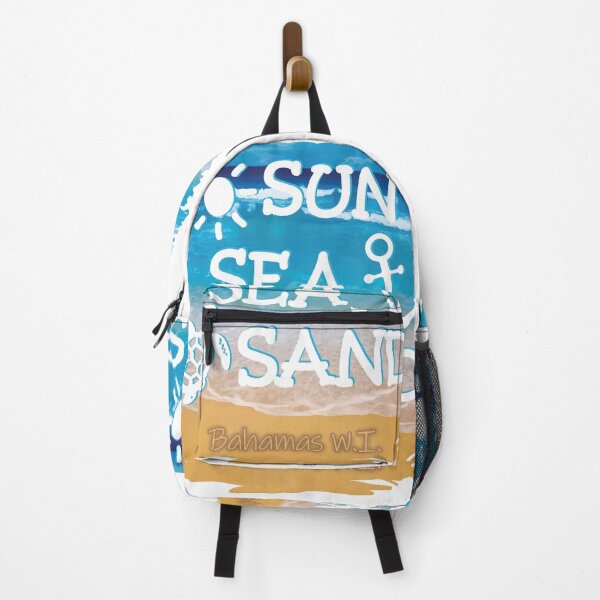 Item preview, Bahamas Sun Sea Sand Beach Scene designed and sold by IdentiTee Studios.