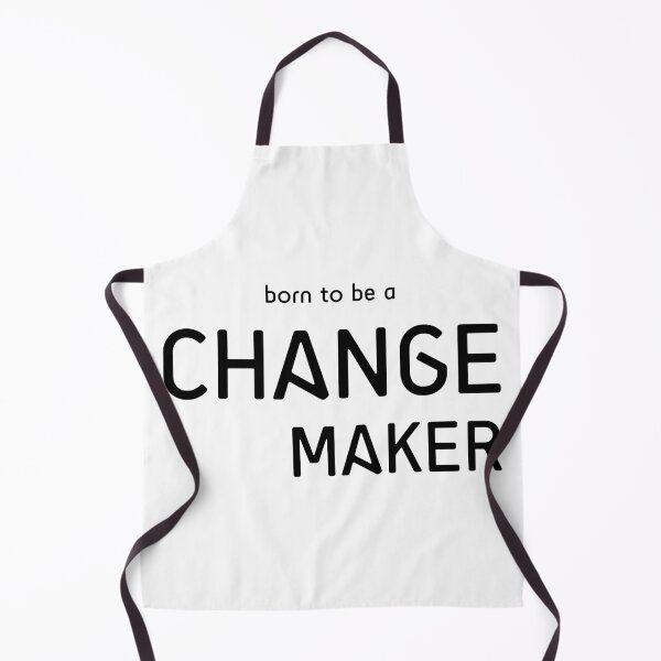 Item preview, Change Maker Typography Motivational Quote designed and sold by kerimeart.