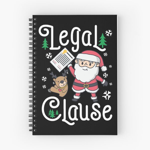 Item preview, Legal Clause Funny Attorney Christmas designed and sold by lsapparel.
