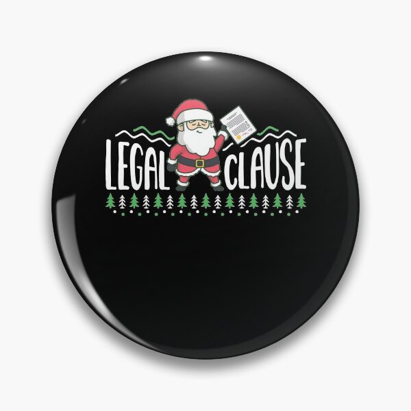 Item preview, Legal Clause Funny Attorney Christmas designed and sold by lsapparel.