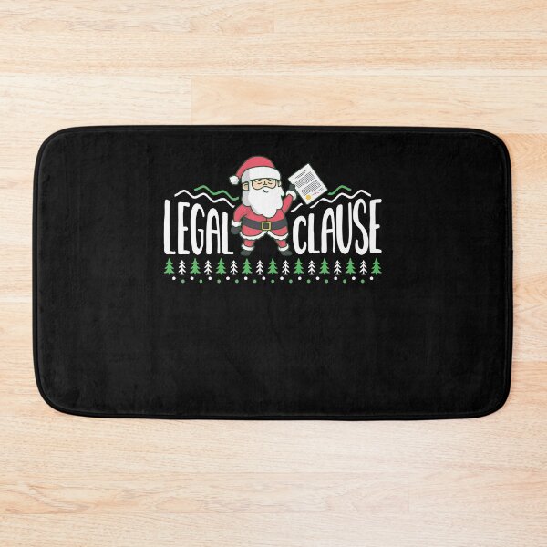 Item preview, Legal Clause Funny Attorney Christmas designed and sold by lsapparel.