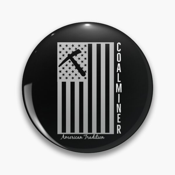 Item preview, American Coal Miner, Patriotic Coal Miner Gift designed and sold by Luna1Shop.