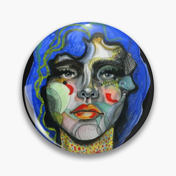 Item preview, Fashion drawing watercolor pencil designed and sold by Susanne Margarete Lutz.
