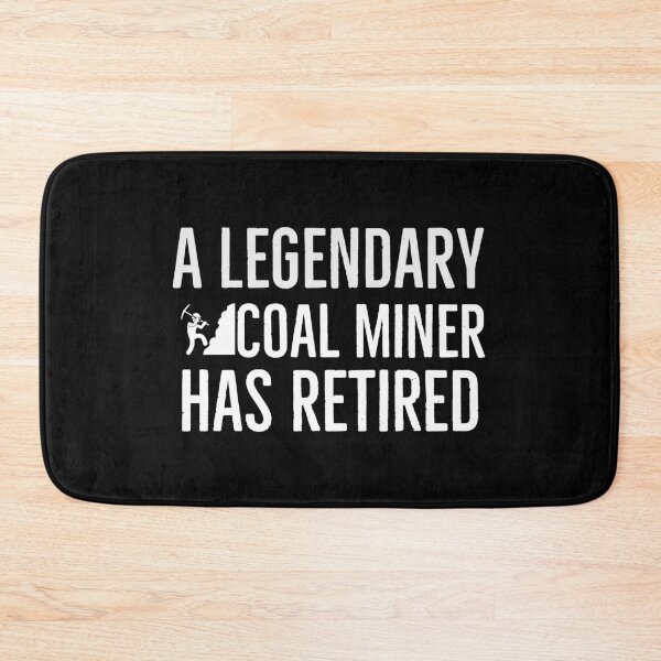 Item preview, Retired Coal Miner Gift designed and sold by Luna1Shop.