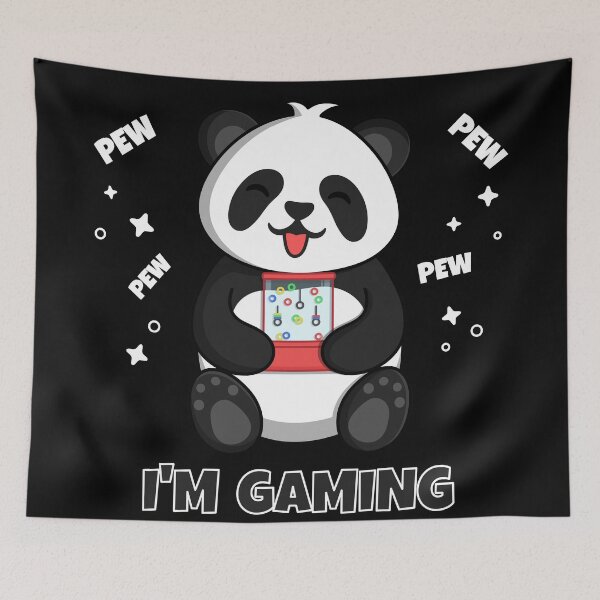 Item preview, I'm Gaming - Funny Panda designed and sold by ttttee.