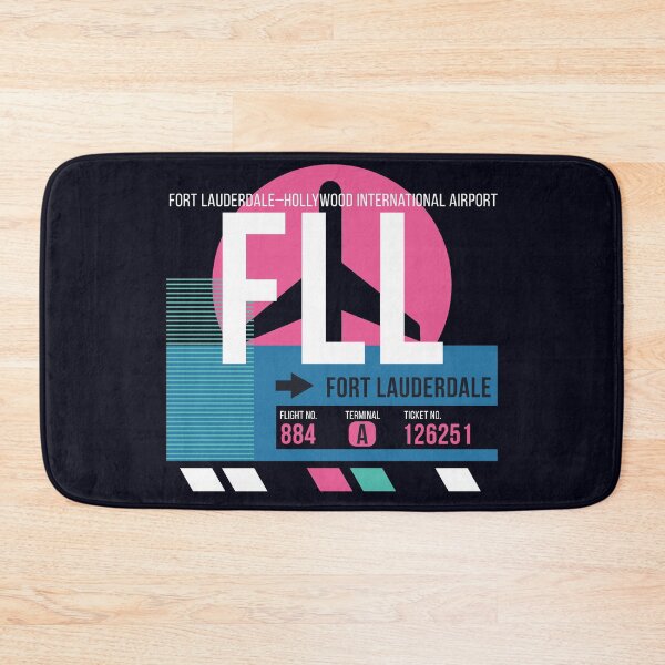 Item preview, Fort Lauderdale, Florida (FLL) Airport Code Baggage Tag designed and sold by SLAG-Creative.
