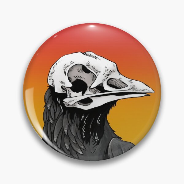 Item preview, Skull Crow designed and sold by DemonicCorvid.