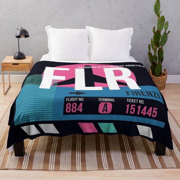 Item preview, Florence, Italy (FLR) Airport Code Baggage Tag designed and sold by SLAG-Creative.
