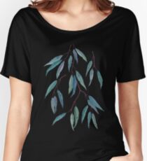 Feuilles d'eucalyptus T-shirts coupe relax
