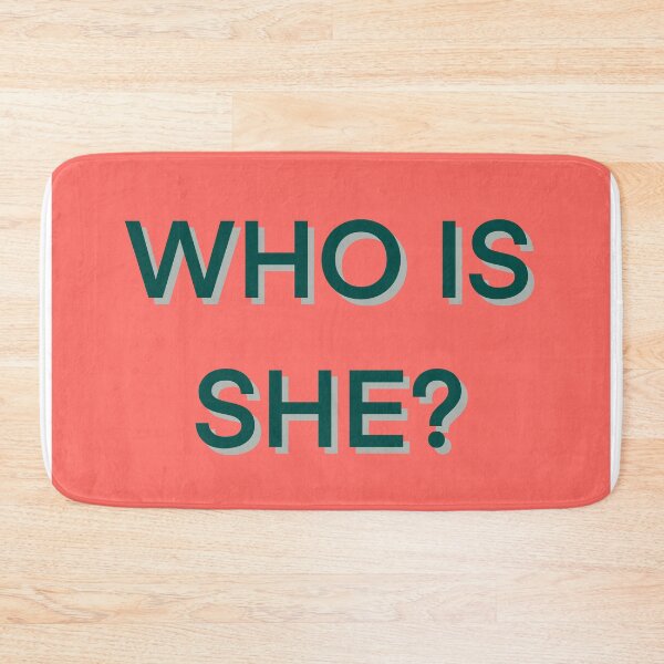 Item preview, WHo is she? designed and sold by YourPoorTraits.