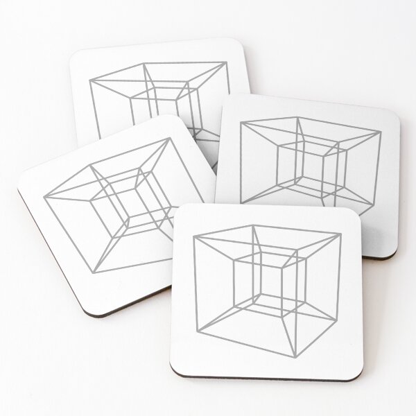 Item preview, Tesseract (Light Grey) designed and sold by GalacticEmpire.