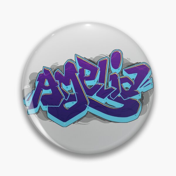 Artikelvorschau, Amelia Graffiti Name entworfen und verkauft von NameGraffiti.