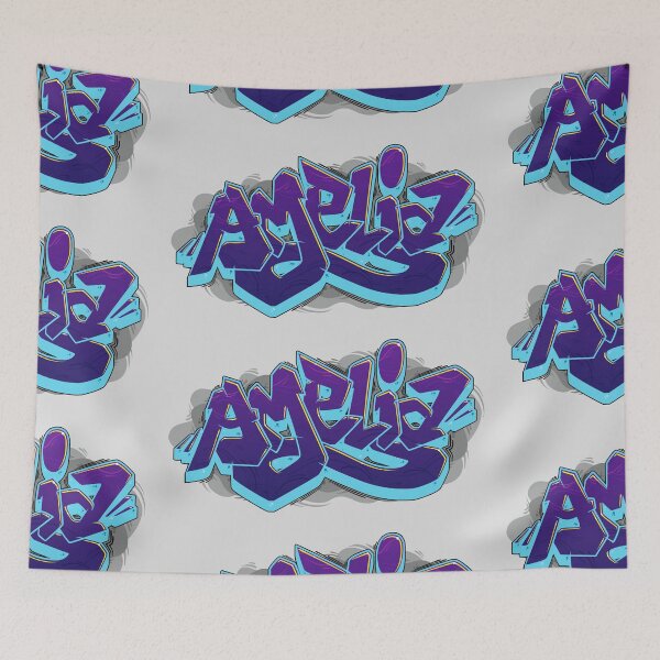 Item preview, Amelia Graffiti Name designed and sold by NameGraffiti.