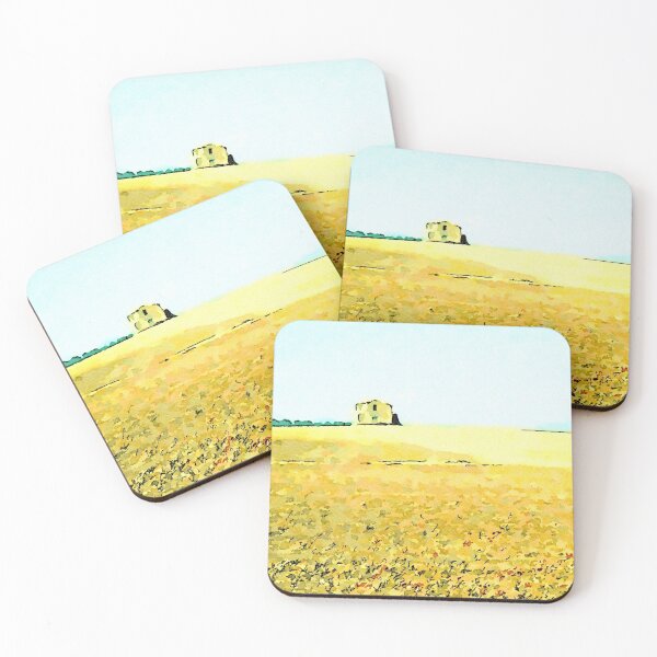 Item preview, Bracciano: field with house designed and sold by Giuseppe Cocco.