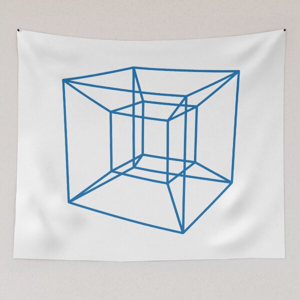 Item preview, Tesseract (Blue) designed and sold by GalacticEmpire.