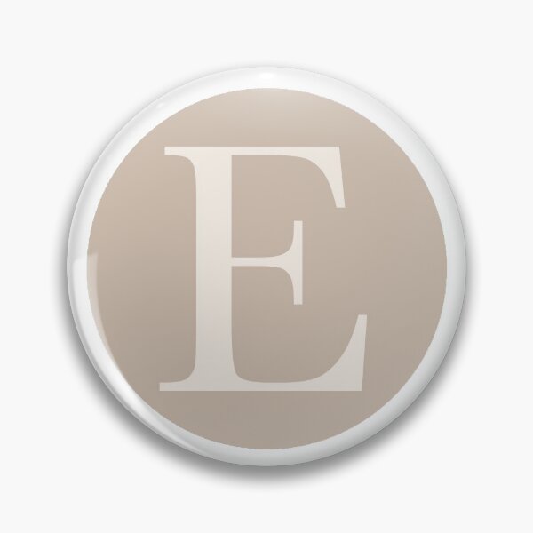 Artikelvorschau, E-Anfangsbuchstabe (braun) entworfen und verkauft von EMXEdesigns.