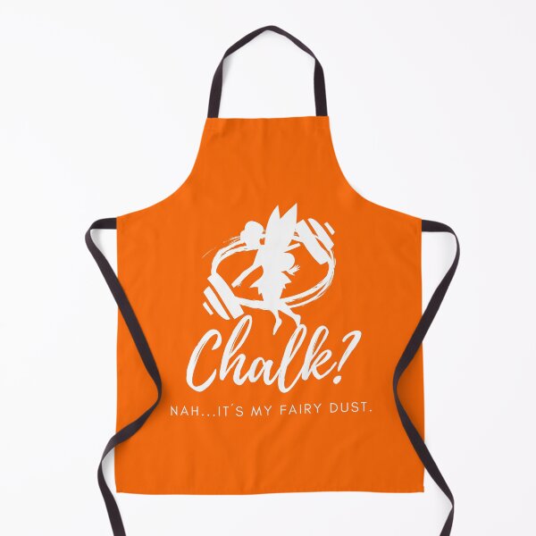 Item preview, Funny CrossFit/Fitness/Gym Chalk Design ORANGE designed and sold by PortfoliobyJana.