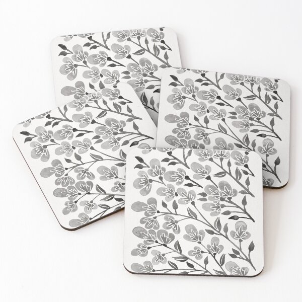 Item preview, Cherry Blossoms – Black designed and sold by Cat Coquillette.