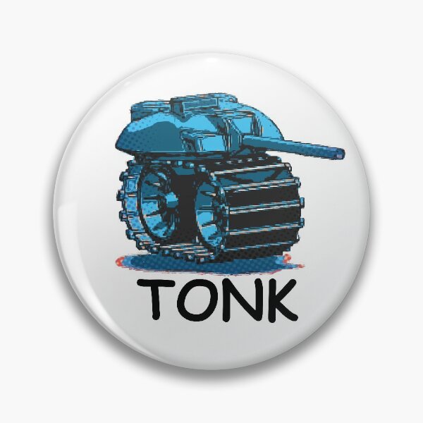 Item preview, Tonk The Tank Funny Meme Cute Tank Gaming designed and sold by Aasearts.