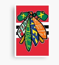 Fear the Feathers Canvas Print