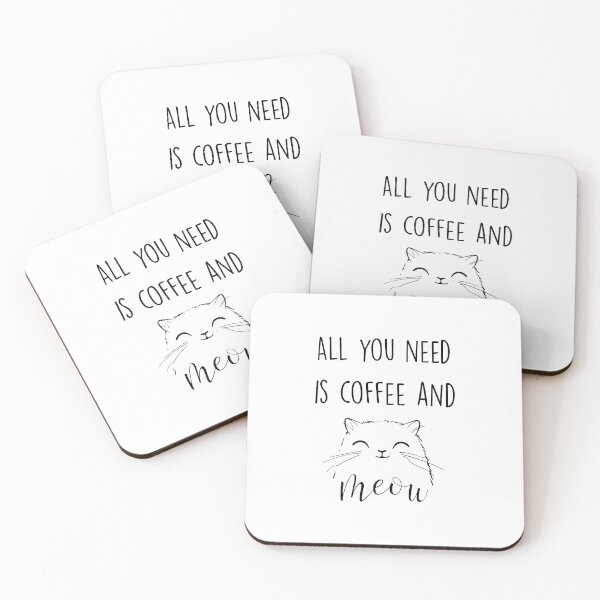 Item preview, All you need is coffee and meow designed and sold by zero-g.