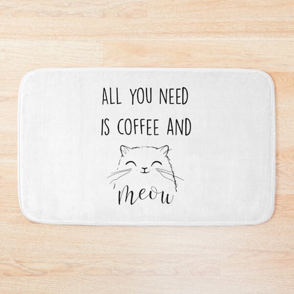 Item preview, All you need is coffee and meow designed and sold by zero-g.