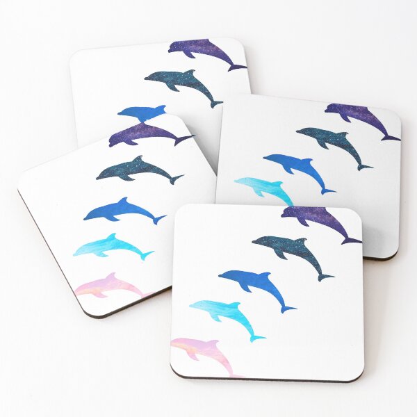 Aperçu de l'œuvre Pack de cinq dauphins créée et vendue par FlexYourStyle.