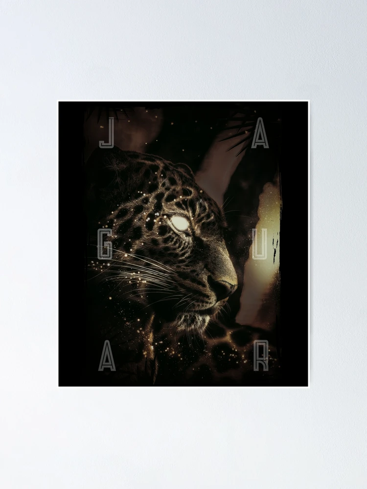 Thumbnail 1 of 3, Poster, Jaguar designed and sold by 1024bytesdesign.