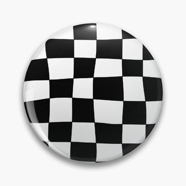 Item preview, Hand Drawn Checkerboard Pattern (black/white) designed and sold by Design Minds Boutique.