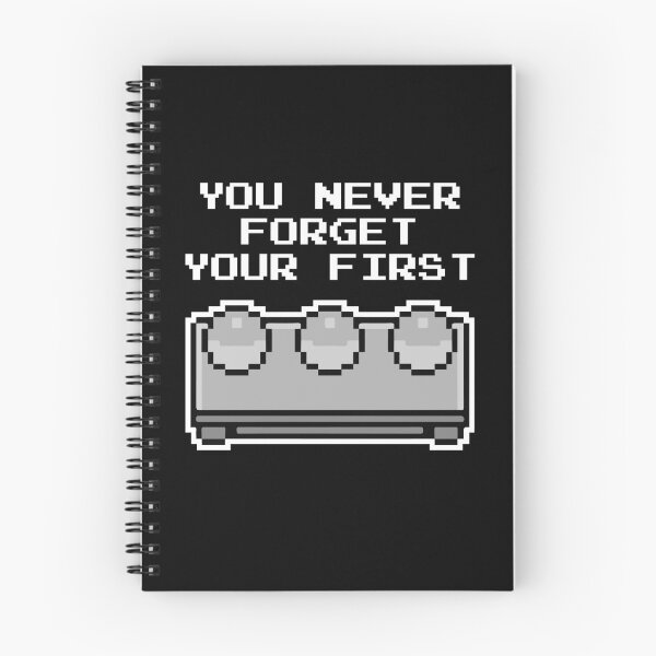 Item preview, You Never Forget Your First (White Text & Outline) designed and sold by Anonymouse Apparel.
