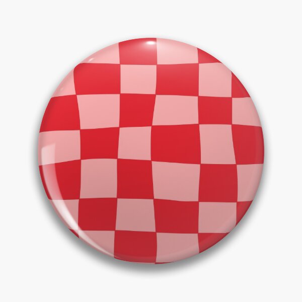 Item preview, Hand Drawn Checkerboard Pattern (red/pink) designed and sold by Design Minds Boutique.