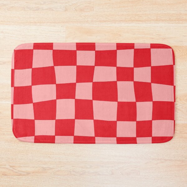 Item preview, Hand Drawn Checkerboard Pattern (red/pink) designed and sold by Design Minds Boutique.