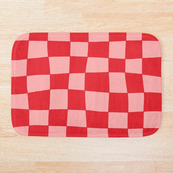 Item preview, Hand Drawn Checkerboard Pattern (red/pink) designed and sold by Design Minds Boutique.