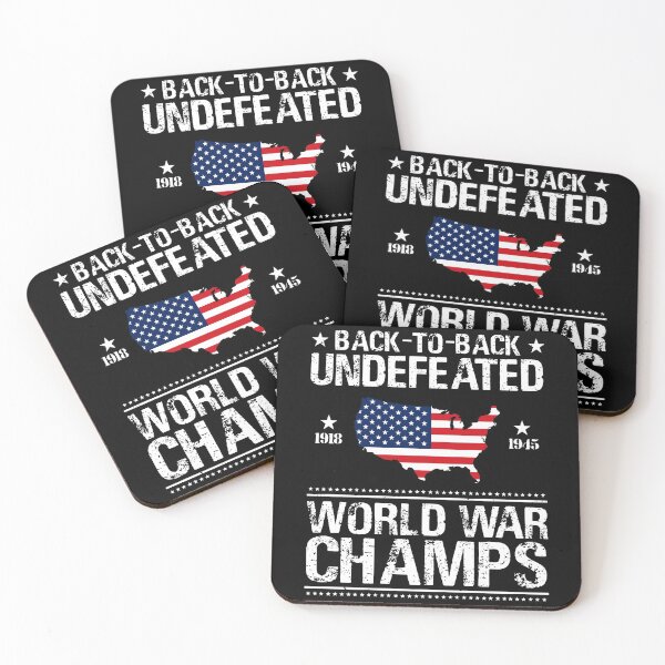 Item preview, Back To Back Undefeated World War Champs Gift designed and sold by Charles Brian.