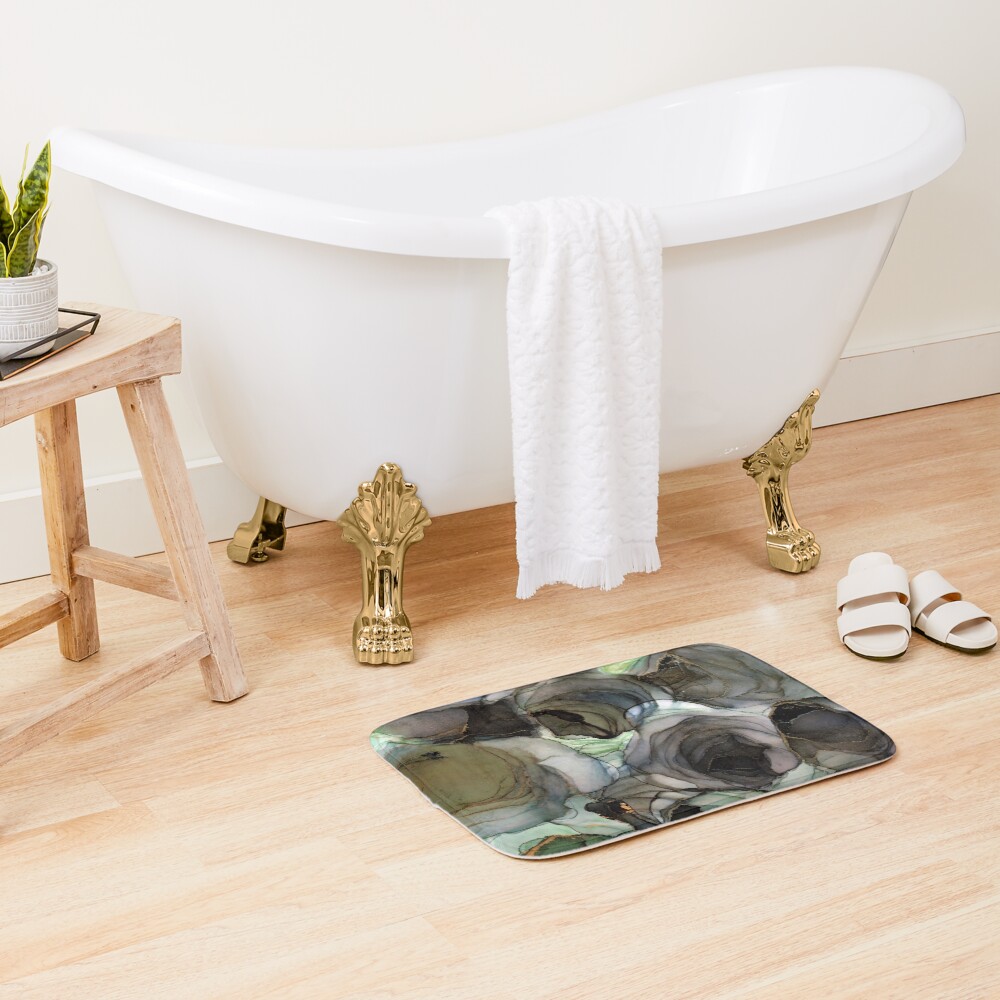 Item preview, Bath Mat designed and sold by MyAbstractInk.