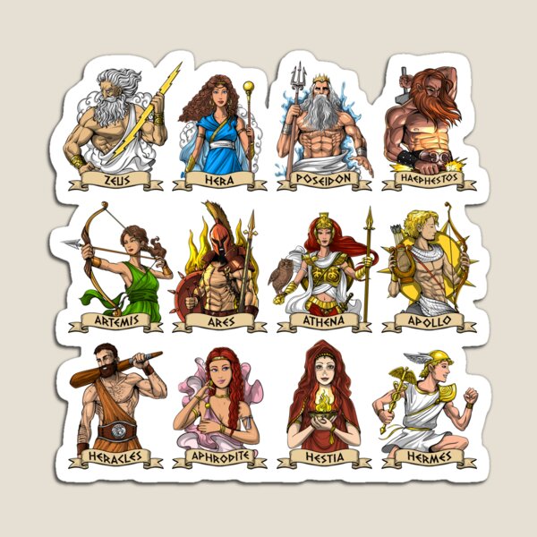 Item preview, Greek Mythology Gods designed and sold by underheaven.