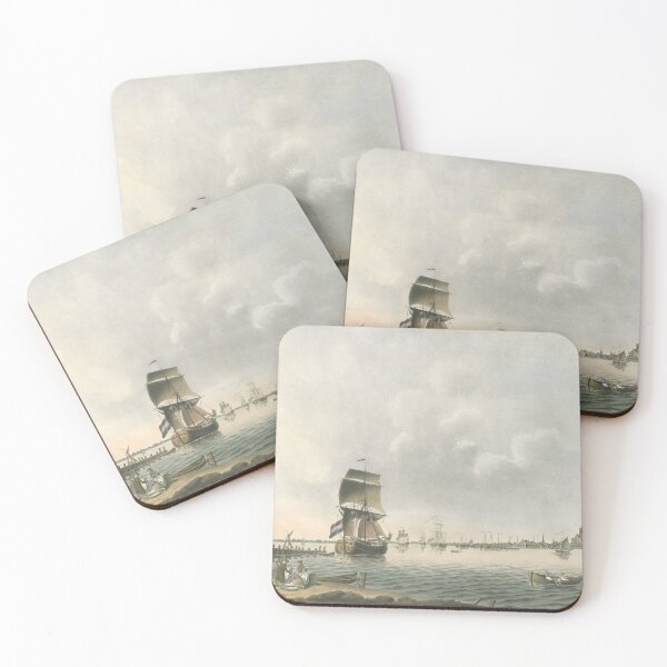 Item preview, Boats in the Harbor designed and sold by LansingOLeary.