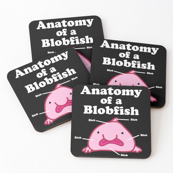Item preview, Anatomy of A Blobfish Funny Ugly Fish Meme designed and sold by Charles Brian.