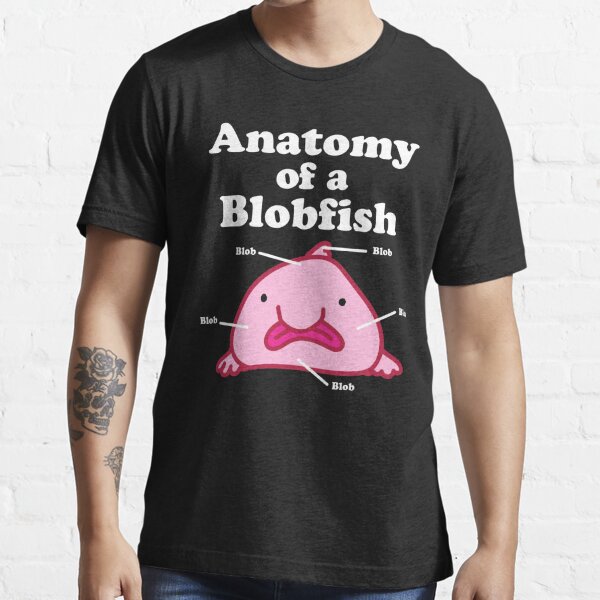 Anatomy of A Blobfish Funny Ugly Fish Meme Photographic Print for Sale by  Charles Brian