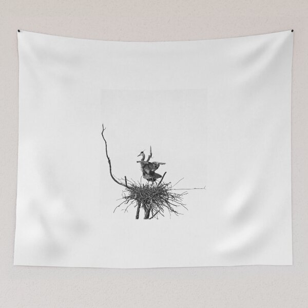 Item preview, Great Blue Herons, WI 2BW designed and sold by StevenRalserPhoto.