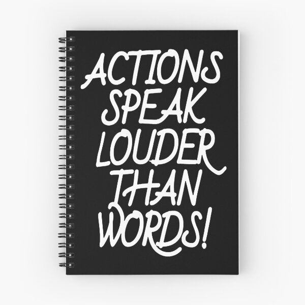 Item preview, Action Speak Louder Than Words designed and sold by HeleneWolff.
