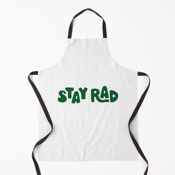 Item preview, stay rad sticker | green designed and sold by scribblesbysar.