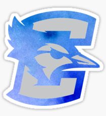 Creighton University Jays Watercolor Logo Sticker