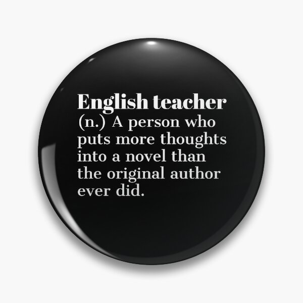 Item preview, English teacher, Funny english teacher definition  designed and sold by Theleochick.