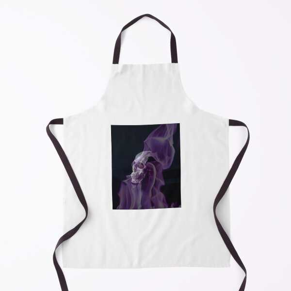 Item preview, Purple flame skull designed and sold by Helen Enchanted Designs .