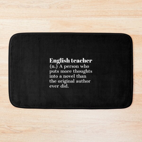 Item preview, English teacher, Funny english teacher definition  designed and sold by Theleochick.