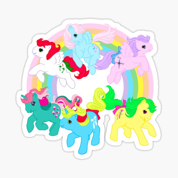 Vista previa del artículo con la obra «¡Estrellas de cine MLP!», diseñado y vendido por scholtenart.