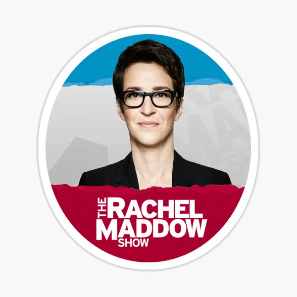 Rachel Maddow - TRMS graphic Sticker